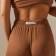 Women's home pants SL Home p. L, coffee