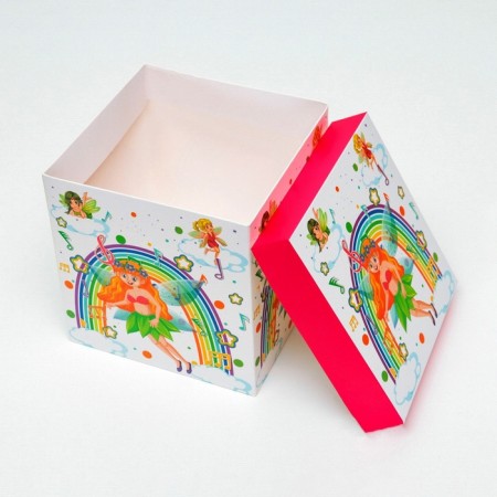 Self -charged box "Children's" Fairy 15x15x15 cm-3
