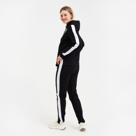 Women's costume (sweatshirt/trousers) Charlotte, black color, size 48-3