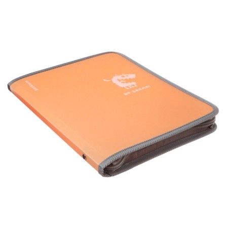 A5+ 190x245x30mm notebook folder, 600 μm, Erichkrause "Pastel Bloom Monsters", plastic, lightning around, mix-3