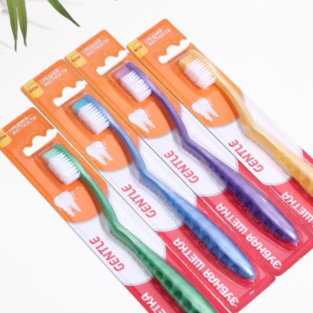Rendall Gentle toothbrush, average stiffness, mix, 1 pc.-6