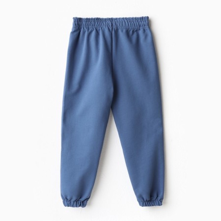 Pants for a boy, dark blue color/diamonds, height 122-128cm-3