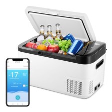 Car refrigerator KitFort KT-2436, 55 W, 20 l, from –20 to 20 ° C in steps 1 ° C, 45 dB