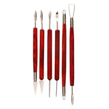 Set of sculpting tools, 6 pieces