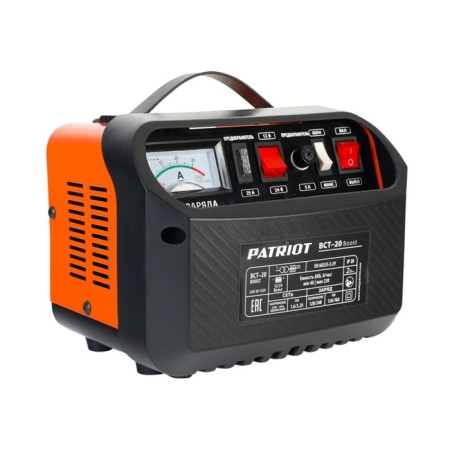 The chariot-predatory device Patriot BCT-20 Boost, 18 A, 12/24 V, 48-220 Ah, 700 watts-1
