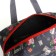 Road bag with lightning, external pocket, gray color