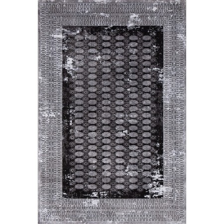 Rectangular carpet Karmen Hali Panama, size 156x230 cm, color Grey/Grey