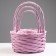 Camping set, 31x16/40 cm, 25x14/35 cm, 21x12/30 cm, 3 pcs, pink, willow