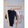 Body Body on buttons with Rant Base anti-ticaras, seams outward, height 56 ​​cm, dark blue color