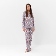 Новый год. Пижама женская KAFTAN "Скандинавия" размер 48-50