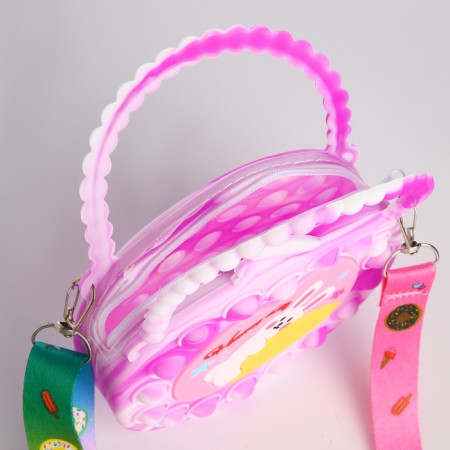 Bag's bag with lightning, lilac color-2