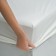 Boyle elastic sheet, size 200x160x25 cm, white color