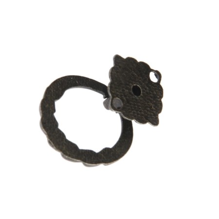 Handle button tundra Vintage 029, bronze color, 8 pcs TMP-2