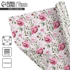Paper packing glossy double -sided 