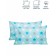 A set of pillowcases "Gingerbread", size 40x60 cm, blue color, 2 pcs.
