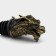 Geyser for the wine Magistro "Dragon", 11 cm, gold color