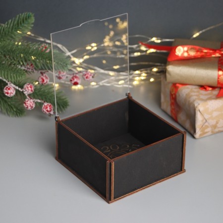 New Year's box "Cobra" 6x12x12 cm-3