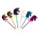 Handle "unicorn", with sequins, color mix