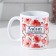 Alena sublimation mug 320 ml, with application