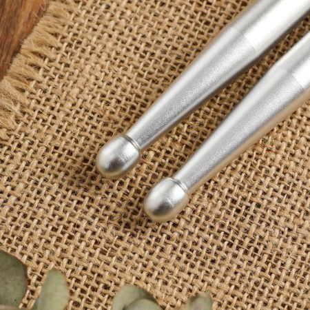 Drum sticks Music Life, aluminum, gray-1