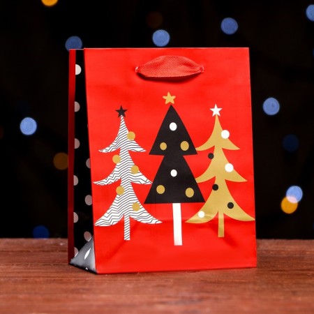 Laminated "Christmas tree" 11.5 x 14.5 x 6 cm