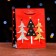 Laminated "Christmas tree" 11.5 x 14.5 x 6 cm