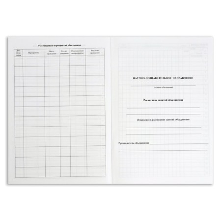 Journal of extracurricular activities in the A4 educational organization, 32 sheets-5