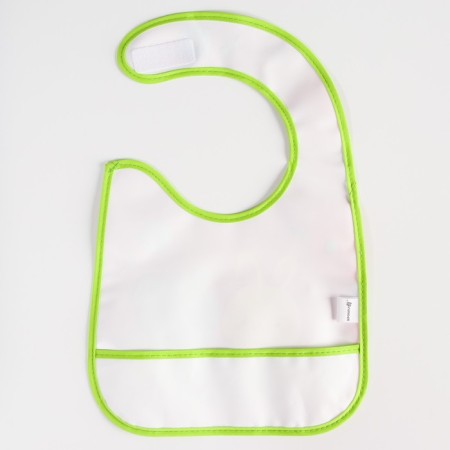 Candy Bar feeding bib with Velcro, with a pocket-3