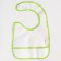 Candy Bar feeding bib with Velcro, with a pocket
