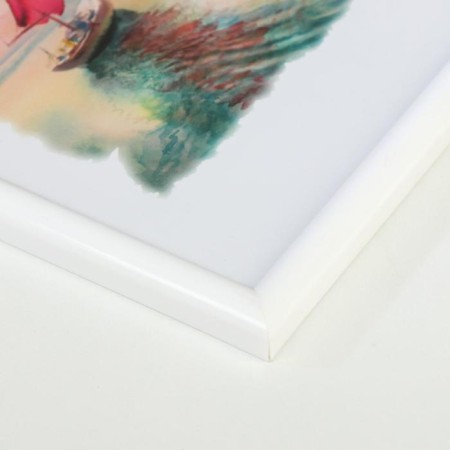 Photo frame plastic 21x30 cm (500) white-2
