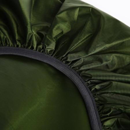 A cover for a backpack 60 liters, with a reflective strip, green color-4