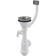 ALCAPLAST A447P-DN50/40 siphon siphon, with a stainless steel grille. became DN115mm, corrugation and fitting 5075