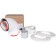 The chimney element Rommer RCA-6010-210190, initial section, D = 60/100 mm, 90 °, clamp, sleeve