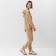 Women's costume (sweatshirt, trousers) minku: casual collection beige color, size 42