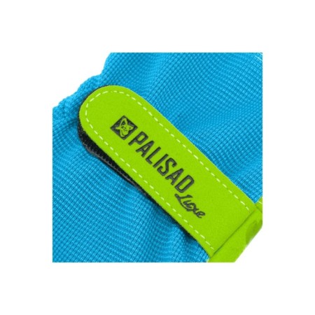 Workers' gloves, with silicone coating, Velcro, size 7, Palisad-1