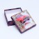 Set of boxes 4 in 1 "Happy", 20 x 20 x 8 cm- 14 x 14 x 5 cm