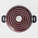 Form "Expert", 3.5 l, d = 26 cm, glass cover, plastic handles, anti -stick coating, burgundy color