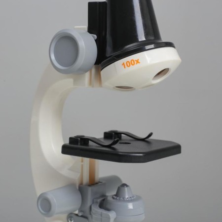 Microscope "Young Botanik" Frendering to x1200, white, backlight-5