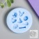 Mold Silicon "cookies" 1x1 cm-1.5x1.5 cm