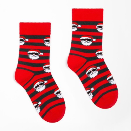 Women's socks, red color, size 23-25-1