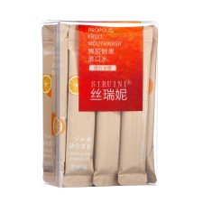 A set of rinses for the mouth in sticks with an orange taste, 20pcs of 11 ml