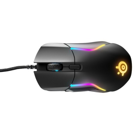 Mouse Steelseries Rival 5 Black Optical (18000dpi) USB (9but)-3