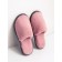 Slippers female closed nose, size 39-41, color dusty rose