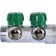 Collector regulator SMB-6850-011202, 1 ", 2 exits, 1/2", flat seal