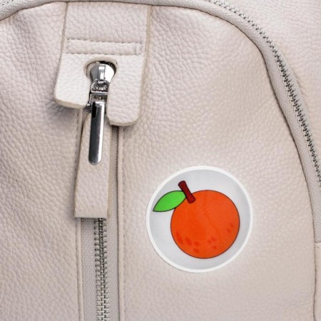 Set of reflective "fruits", 4 stickers.-3