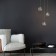 Suspended lamp with a glass ceiling Jar, 3W, G4, 13x13 cm