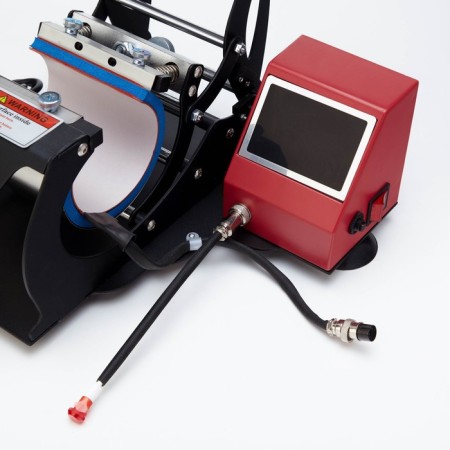 Thermopress for sublimation, black and red color-6