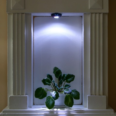 Night Pushlite "God's Layer" 3xLED, 3AAA Black 9x9x2.5.5 cm Risalux-8