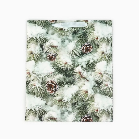 Laminated vertical “Winter spruce”, m 26 x 30 x 9 cm, New Year-4