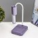 Lancer table lamp LED 3.5W USB batteries Violet 11x15x45 cm Risalux